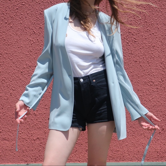 Blue blazer jacket - Picture 2 of 6